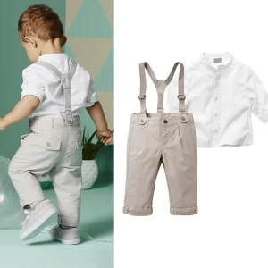 Boys Party Shirt and Pants Outfit