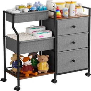Baby Organizer and Storage Cart