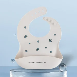 Adjustable Soft Silicon Baby Bibs